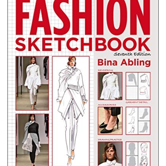 NWT Fashion Sketchbook by Bina Abling